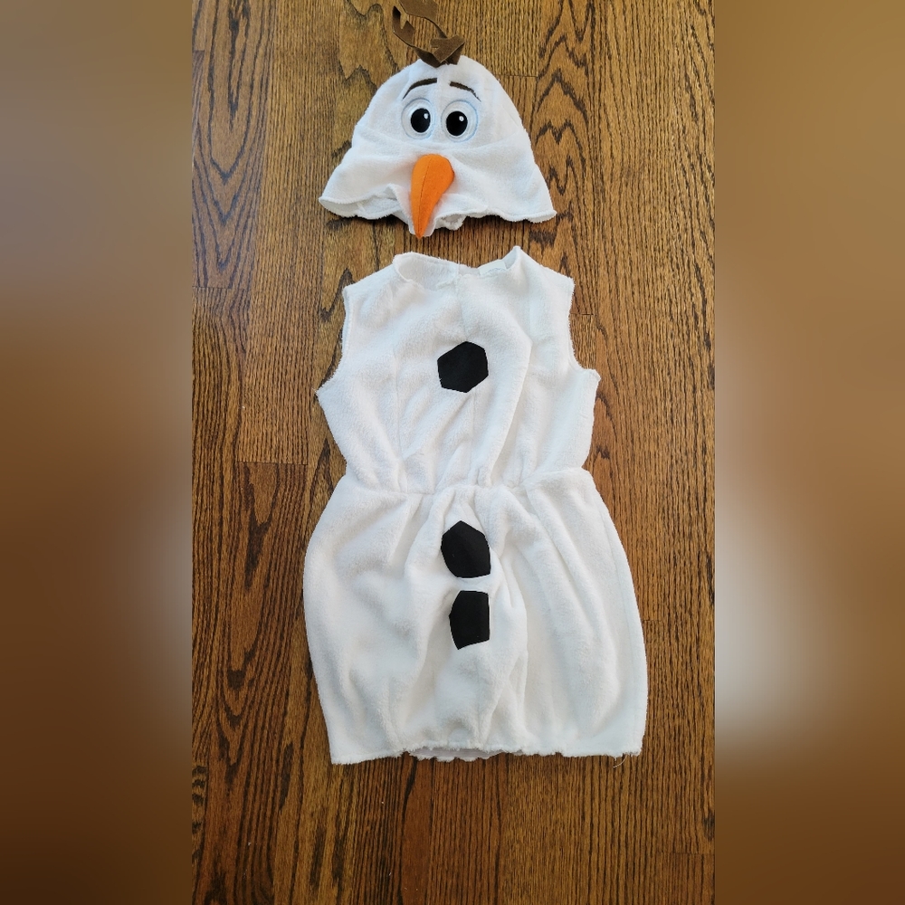 Olaf Halloween costume, kids size 6